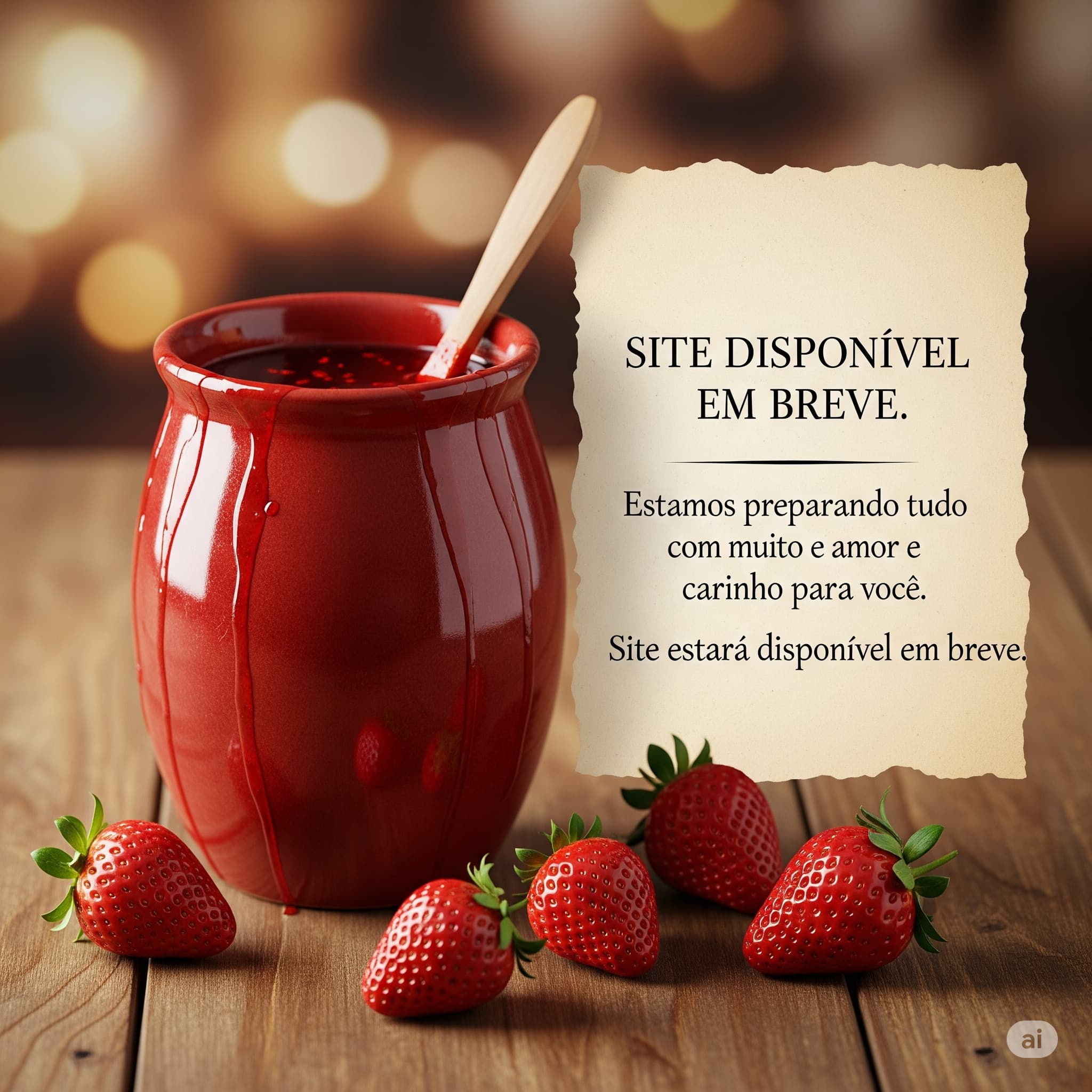 Site disponível em breve